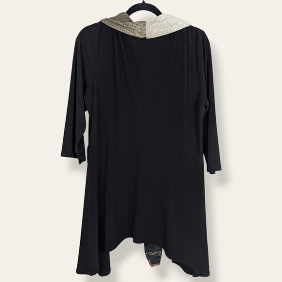 Frank Lyman Cowl Neck Belted Top - Picture 5 of 9